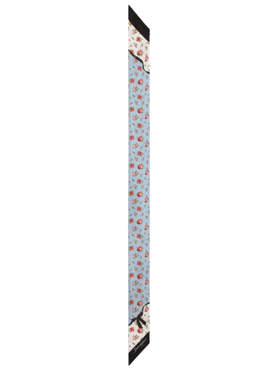Dolce & Gabbana Sciarpe e Guanti - Baby Blue | eb1a3f8ccb13bee9771341e82d8461242fd3d133