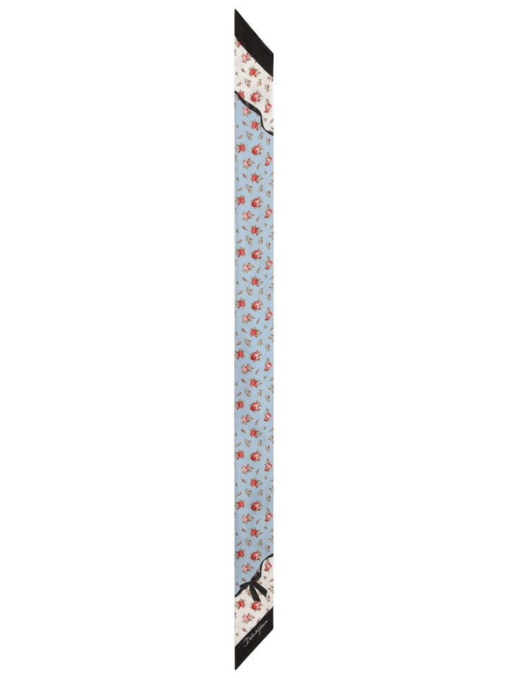 Dolce & Gabbana Sciarpe e Guanti - Baby Blue | eb1a3f8ccb13bee9771341e82d8461242fd3d133