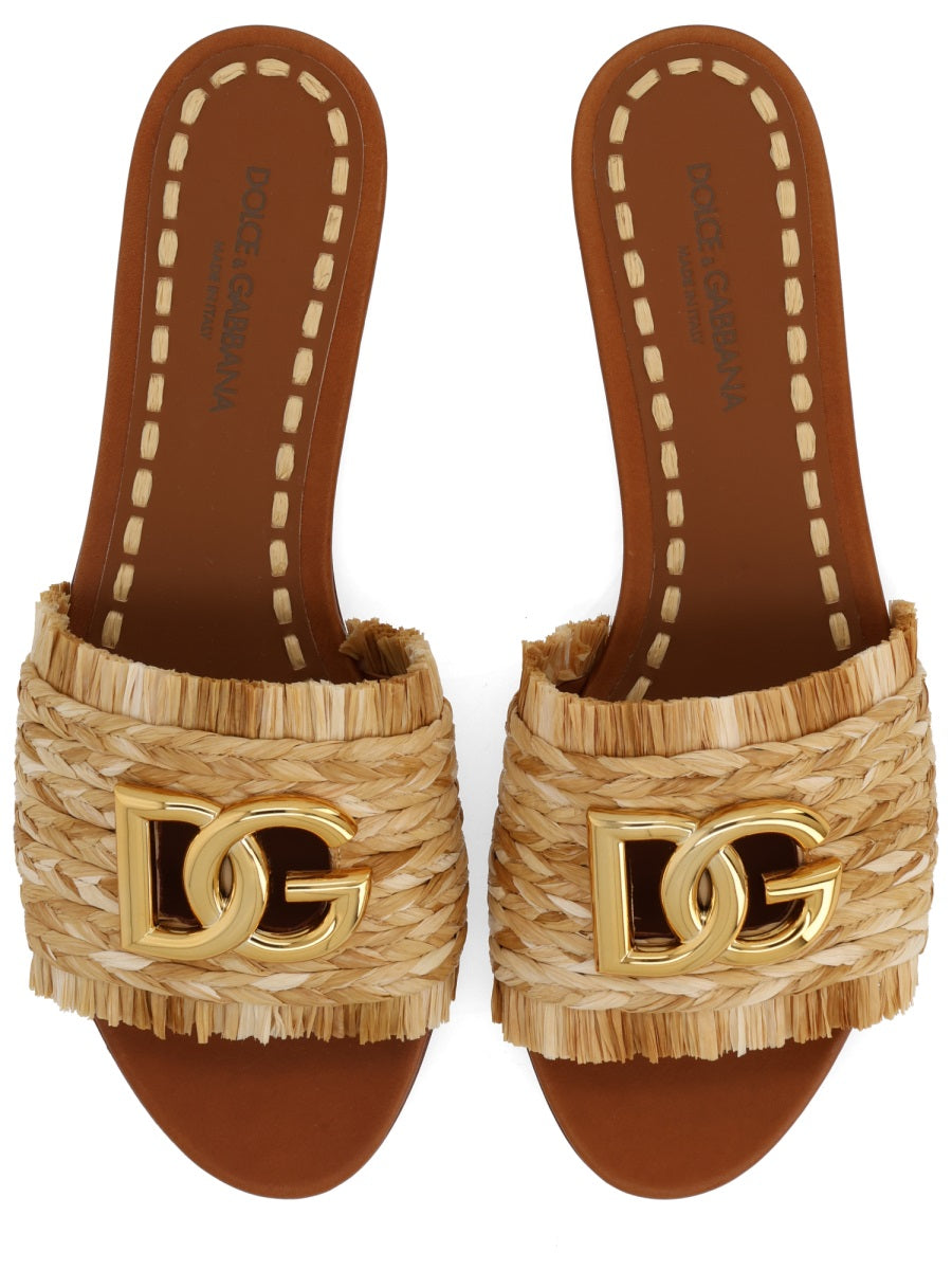 Dolce & Gabbana Sandali - Beige | cf09d8bc6670b3cb14d889db9dbc6227e1ce7bb5