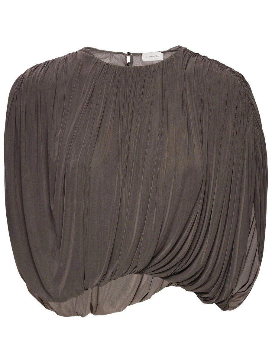 Magda Butrym Top - Brown | c3800bfcacd793e0afd2e52266c2ed4dfb15bc4e