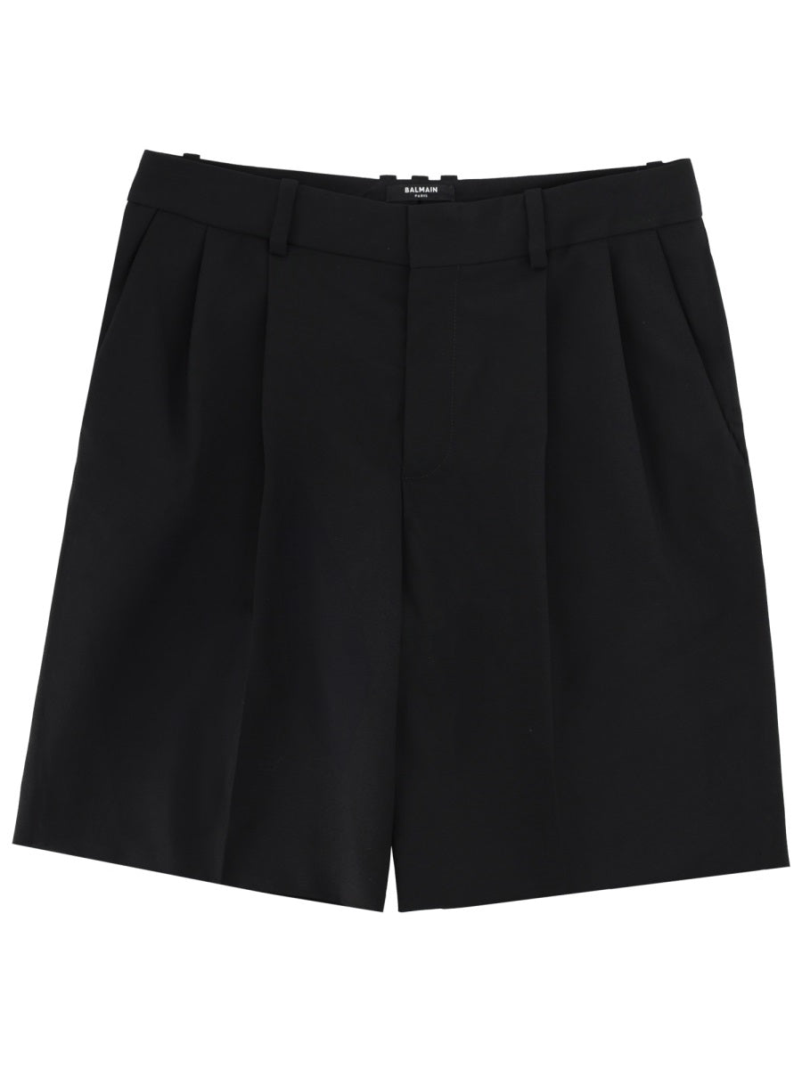 Balmain Shorts - Black | 36e7da9d46988e409abb438ce3282ea15f1d4cf9
