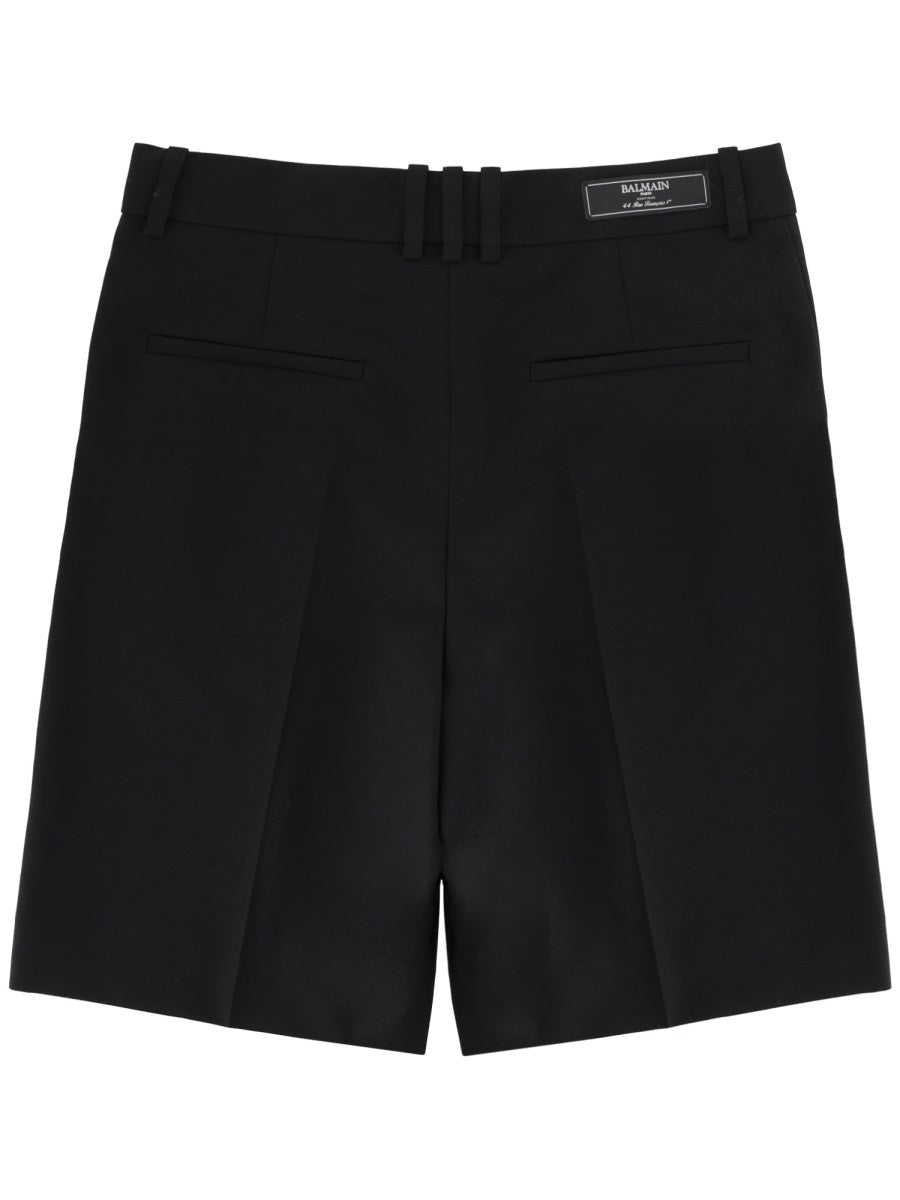 Balmain Shorts - Black | e7136f6f60c78de8e8e8361fe58ca6f36a4249e4