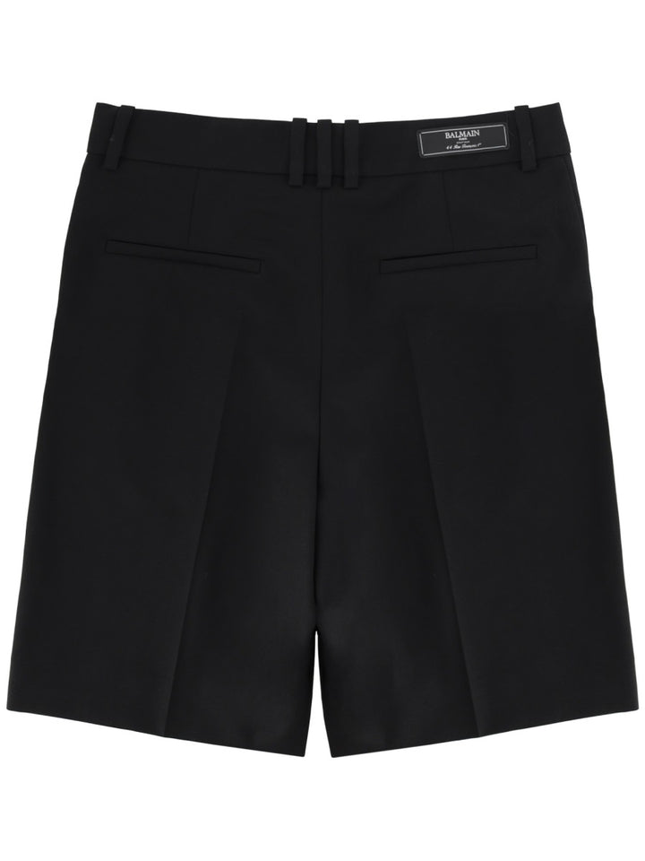 Balmain Shorts - Black | e7136f6f60c78de8e8e8361fe58ca6f36a4249e4