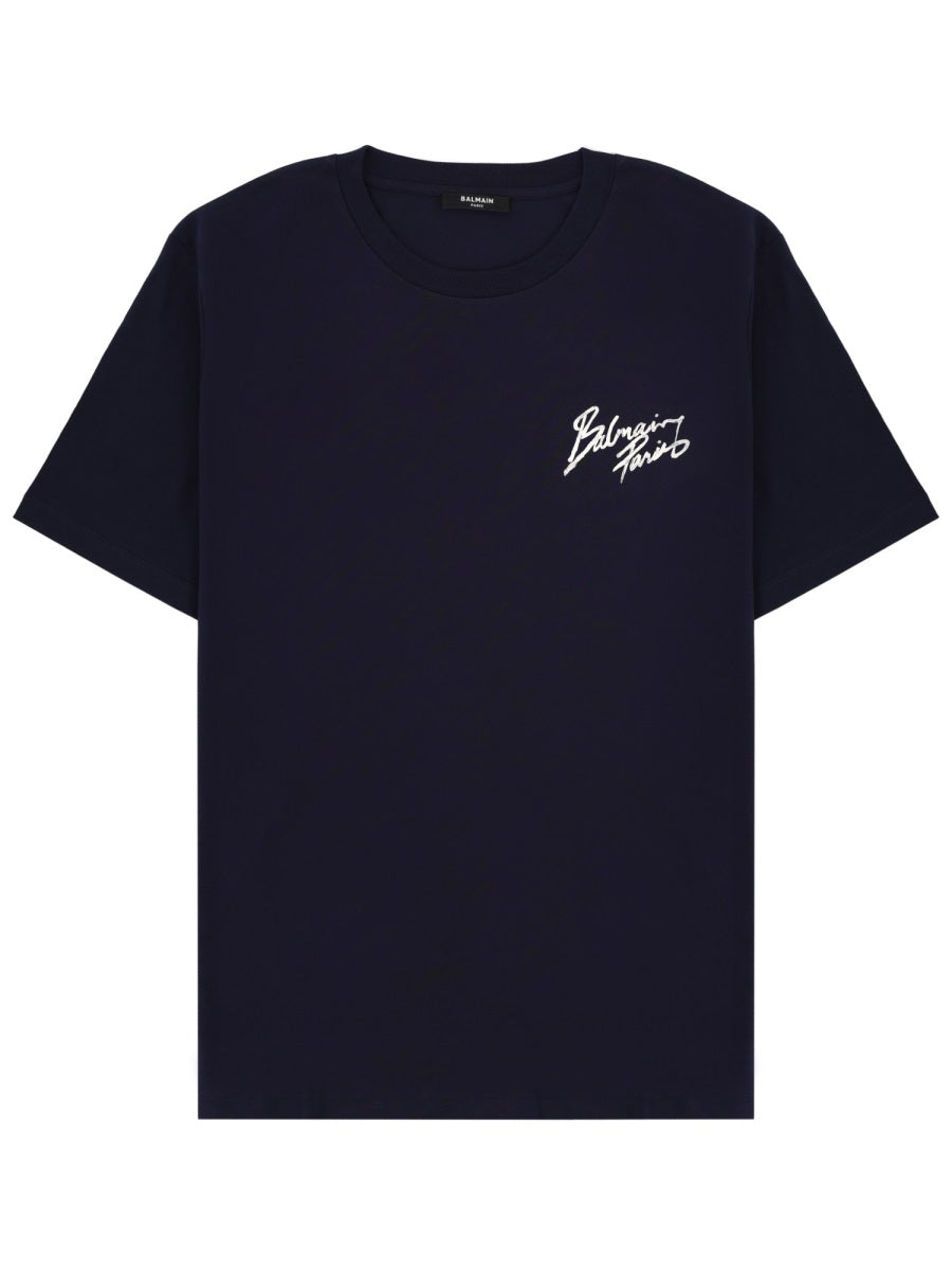 Balmain T shirt - Blue | aef80f51811e4978fe6113bfe3c42029be7e929a