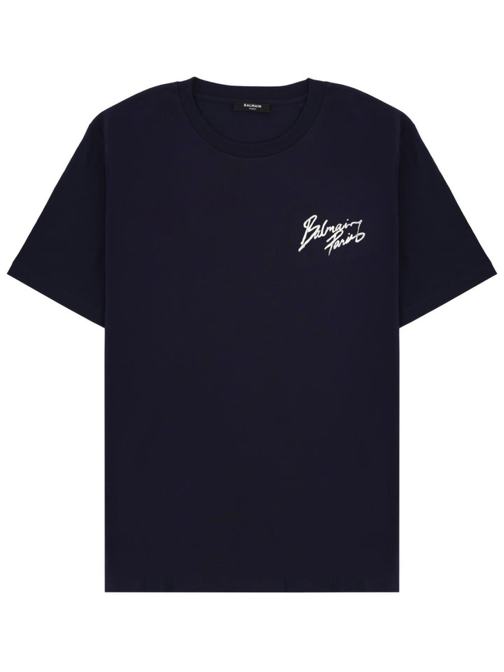 Balmain T shirt - Blue | aef80f51811e4978fe6113bfe3c42029be7e929a