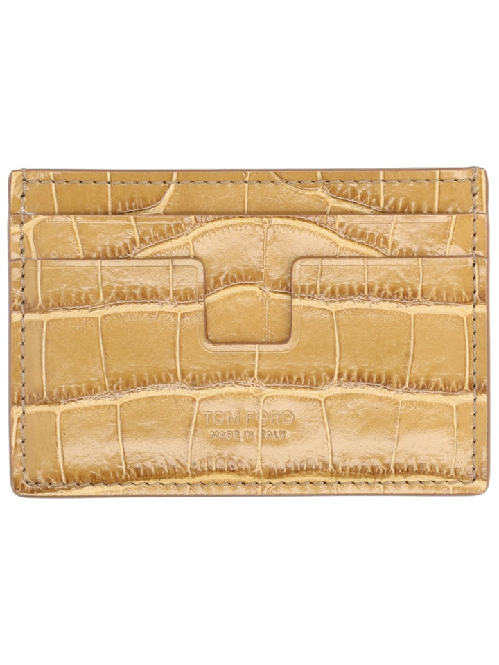 Tom Ford Portafogli e Portacarte - Yellow | 028cbd785c6bb0d8c008150446cb09c85bd95d04