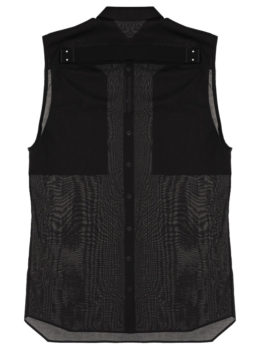 Rick Owens Camicie - Black | d5bf9684a07f4fc4ed66cdc47244900698ecc100