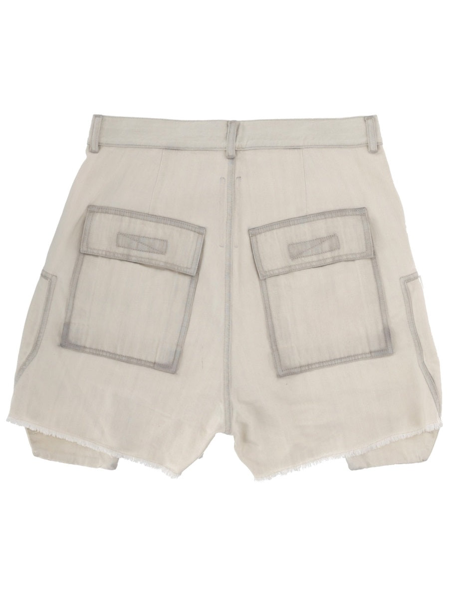Rick Owens X Drkshdw Shorts - White | 1b6a9fdb9e0a4b4267f59f7c392d28f0aa2f1e88