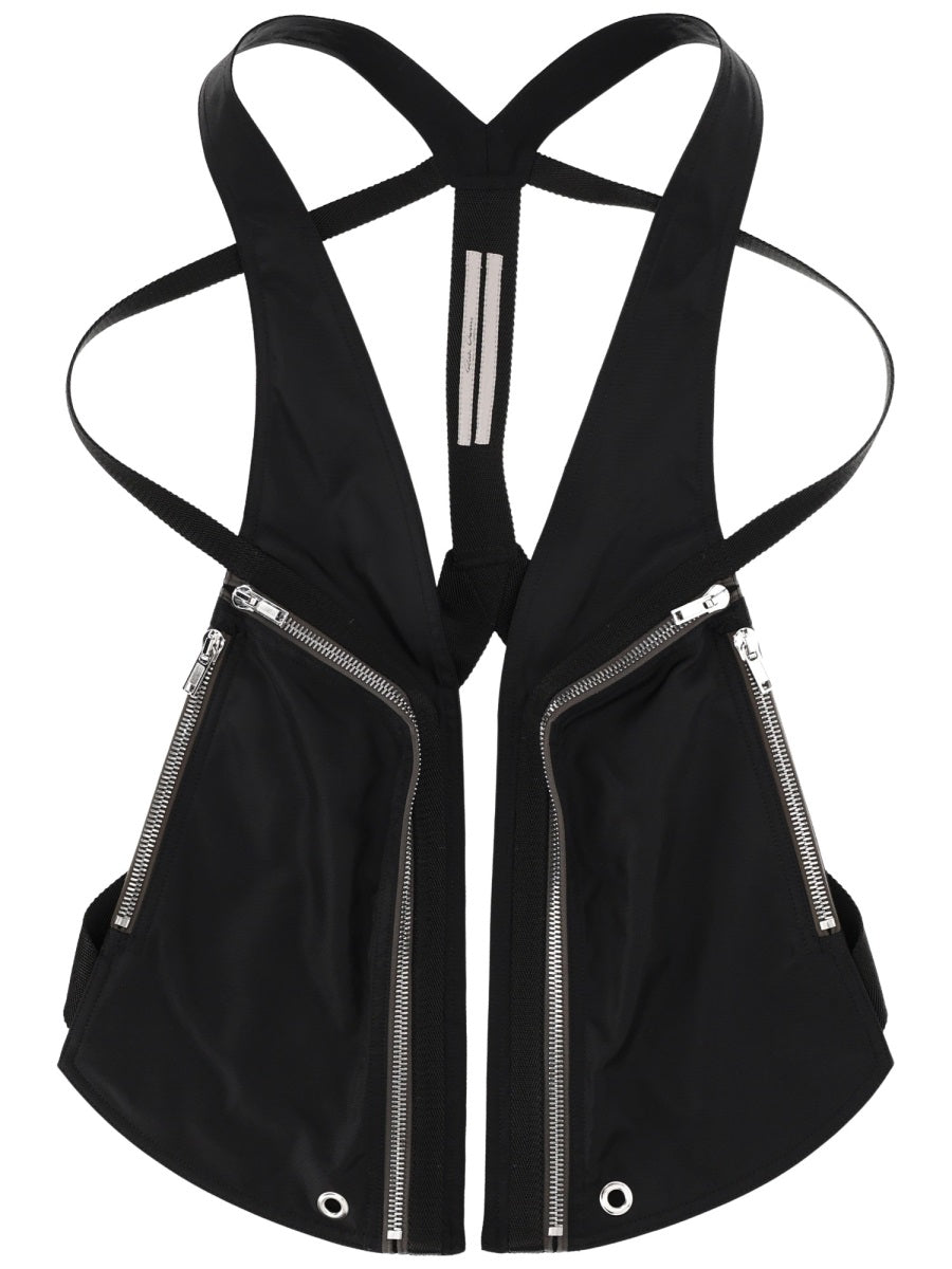 Rick Owens Gilet - Black | 0ce5f08619876a1da86c2e3199748aa021b60832