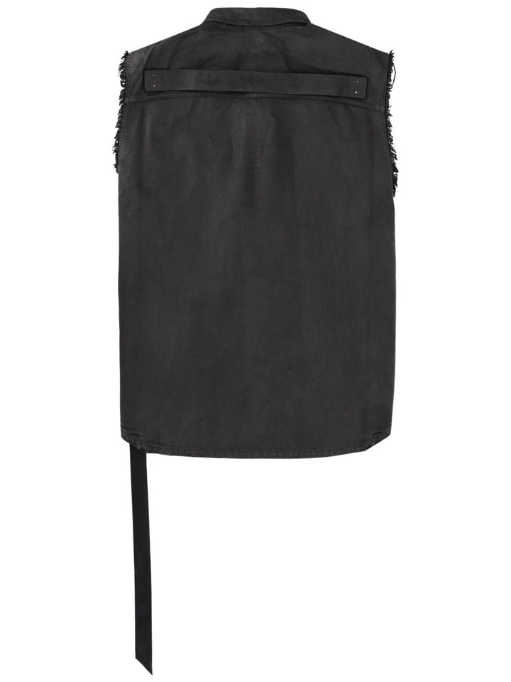 Rick Owens X Drkshdw Gilet - Black | cb9a53527ffb4fc8cbd470ea750915485f637043