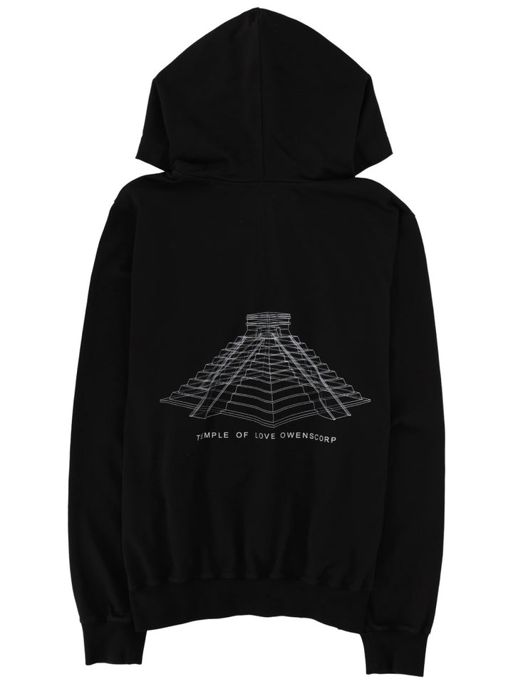 Rick Owens Felpe - Black | ab83f15ed07b5fa59483e1f119f3d62634ae76cc
