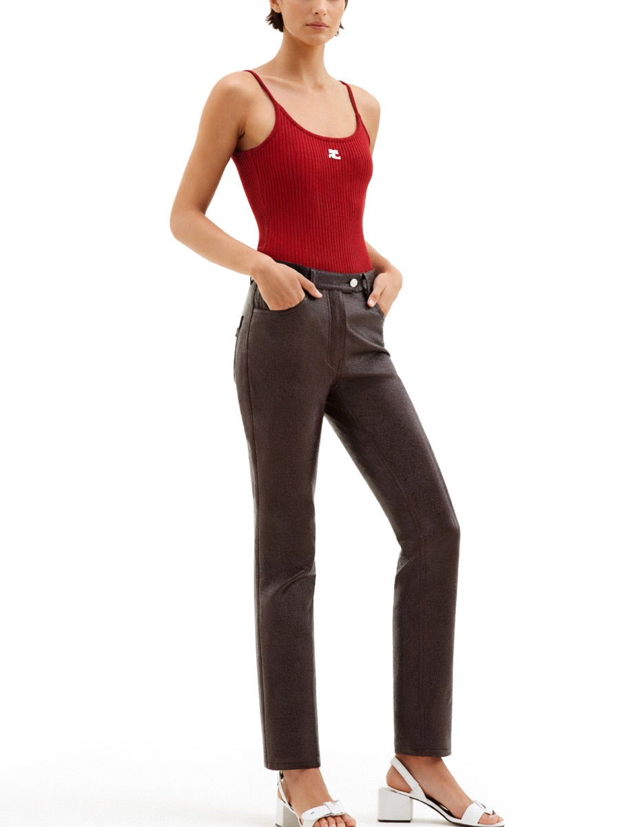 CourrèGes Top - Red | 9547333bfe9b7f69bfd049fb1892c15f3a52bd3a
