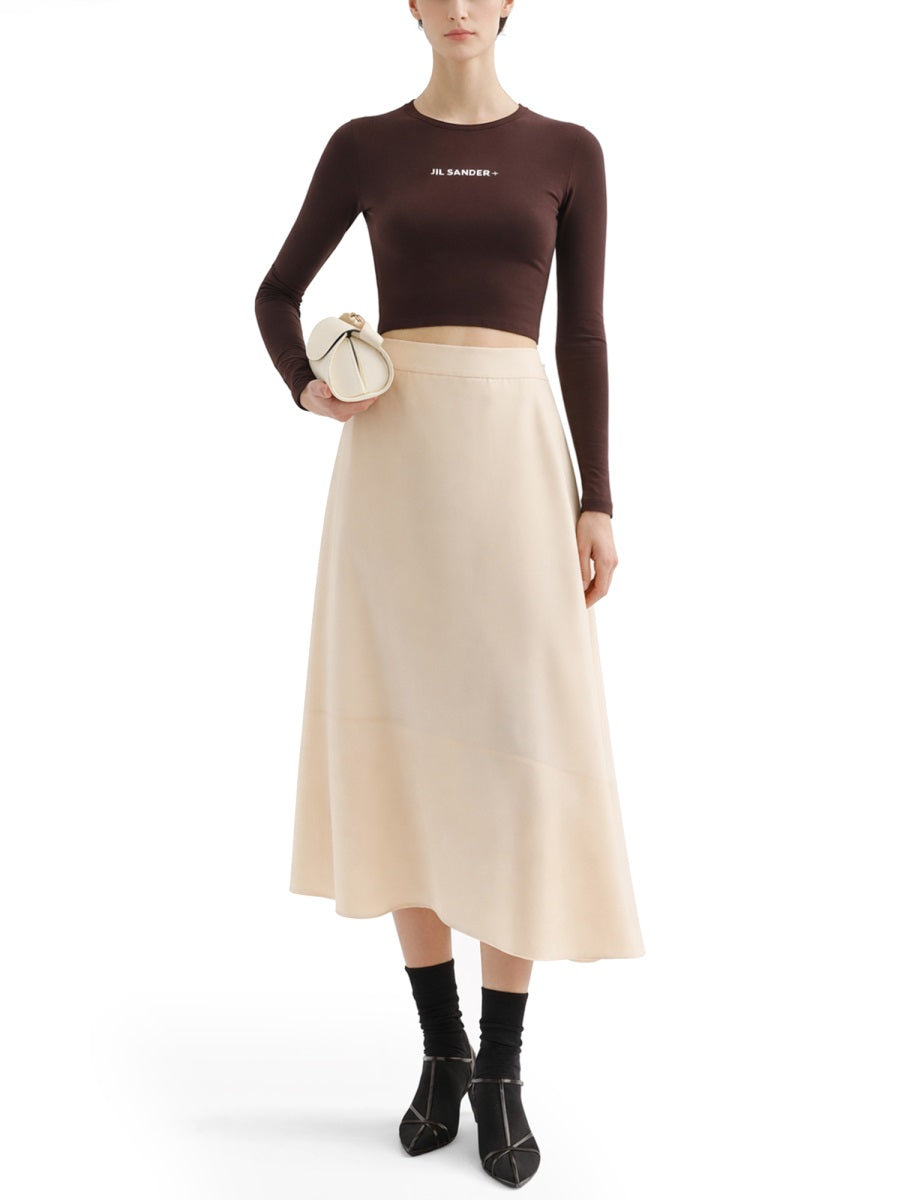 Jil Sander Top - Brown | 35e429871d69e74f7a9a248f50da85dcd45a36d4