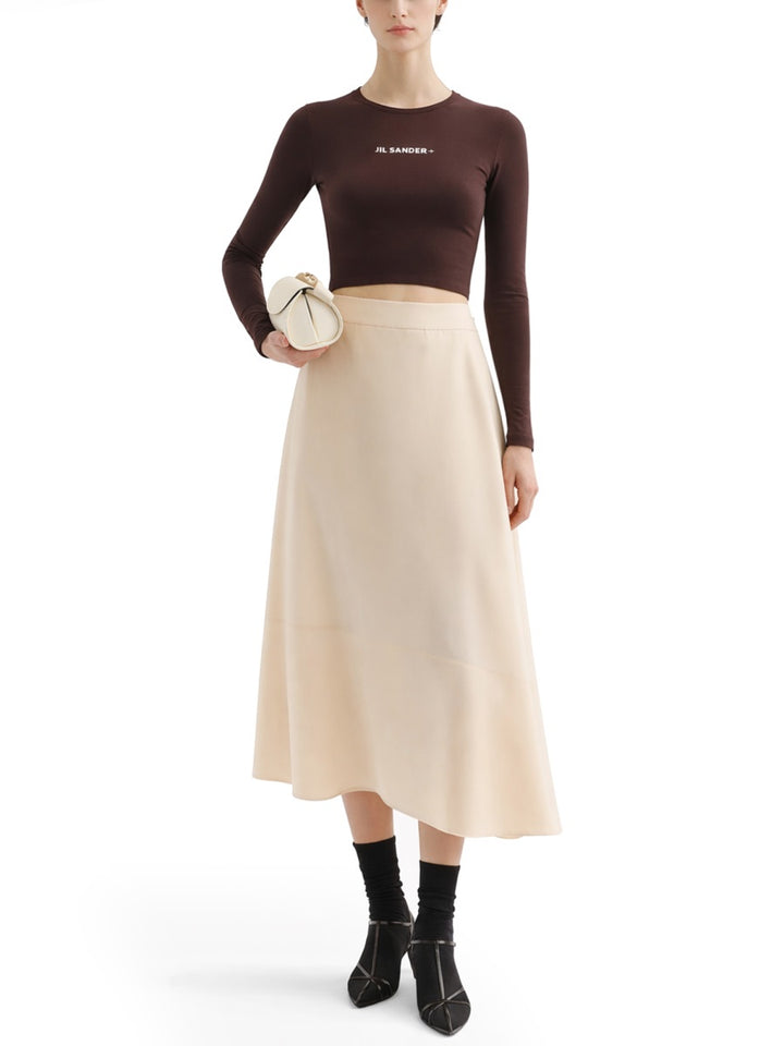 Jil Sander Top - Brown | 35e429871d69e74f7a9a248f50da85dcd45a36d4