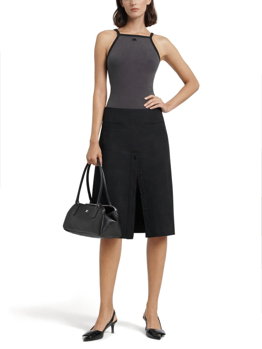 CourrèGes Top - Charcoal | a98aba293c5dc1bd28c75affa3be561b611c1241