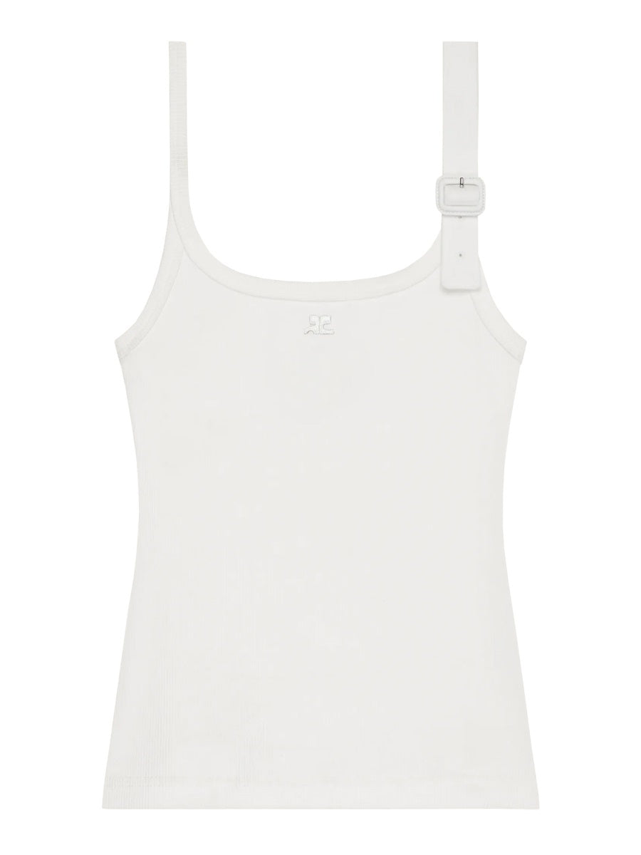 CourrèGes Top - White | 53e292295d1fcbb10781df99a7ef7bad49b5d12d