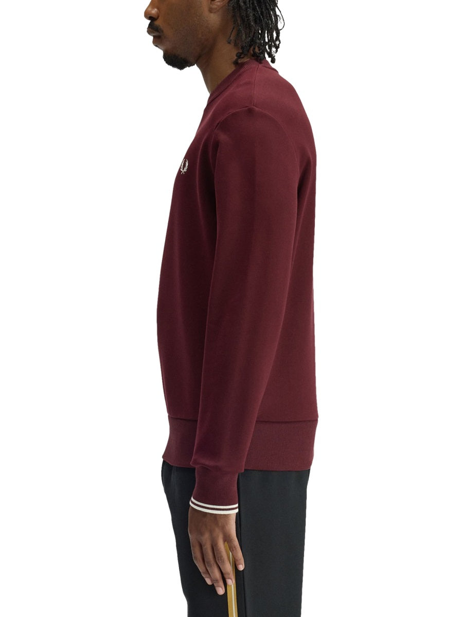 Fred Perry Felpe - Bordeaux | d3b55368a17381e1974c45ab8df57398f1a33661