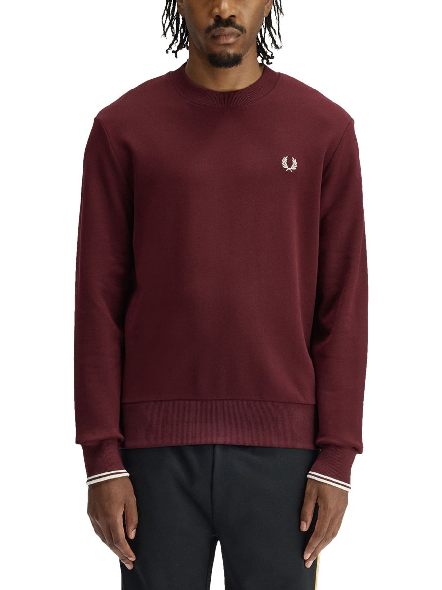 Fred Perry Felpe - Bordeaux | 99a6b9aa89e12efcec581ea38d34e09401bb6a1c
