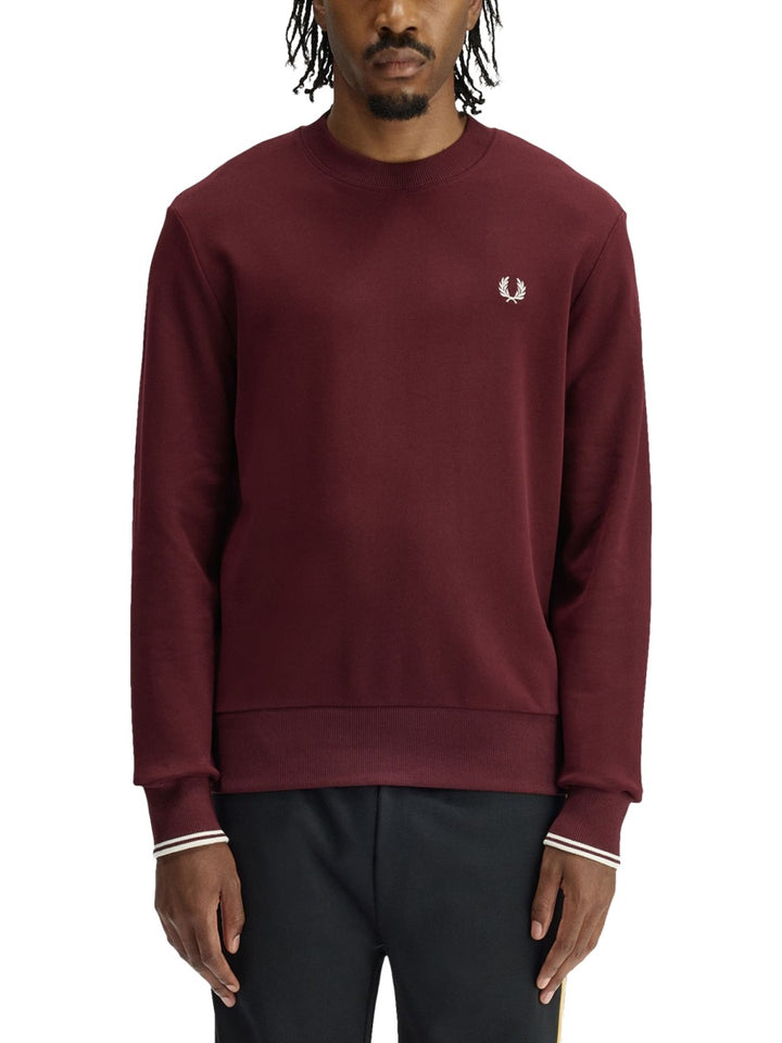 Fred Perry Felpe - Bordeaux | 99a6b9aa89e12efcec581ea38d34e09401bb6a1c
