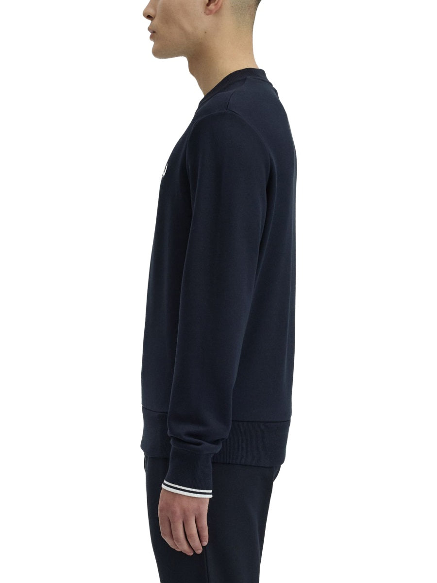 Fred Perry Felpe - Blue | 303863cf248d763eae4661d42a43afe4b40a88c2