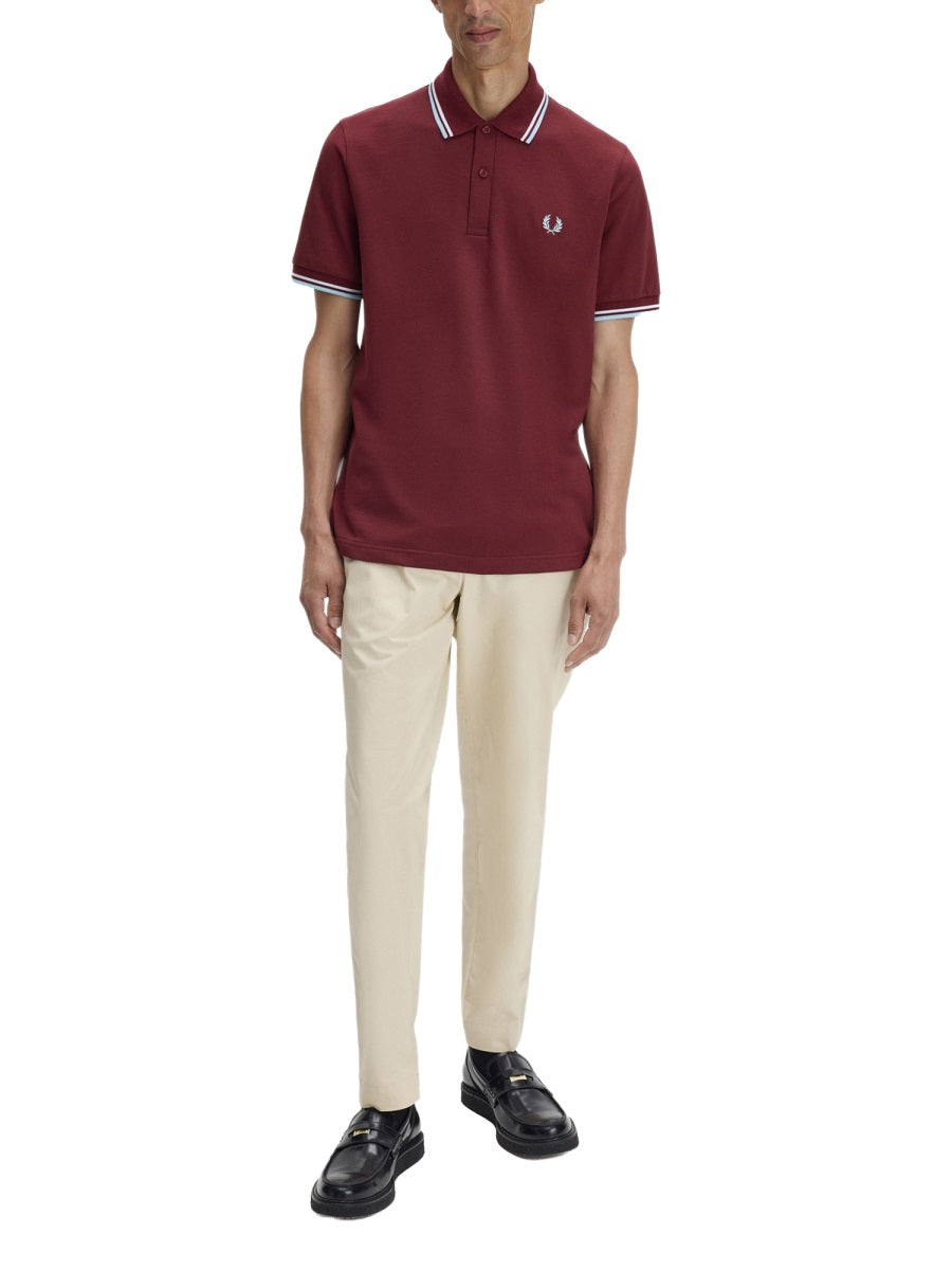 Fred Perry Polo - Red | f40a1686e73ff40a5d7c0e8a969cb64d8be460e5
