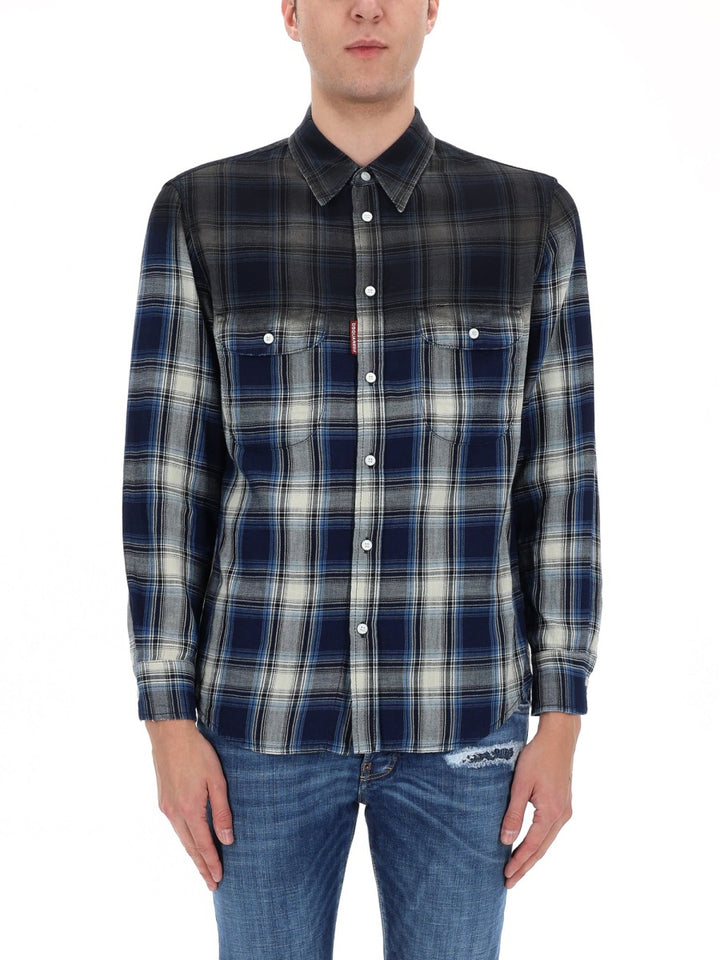 Dsquared2 Camicie - Blue | 10767c58bad21611ebd9e8a823594e76feae22de