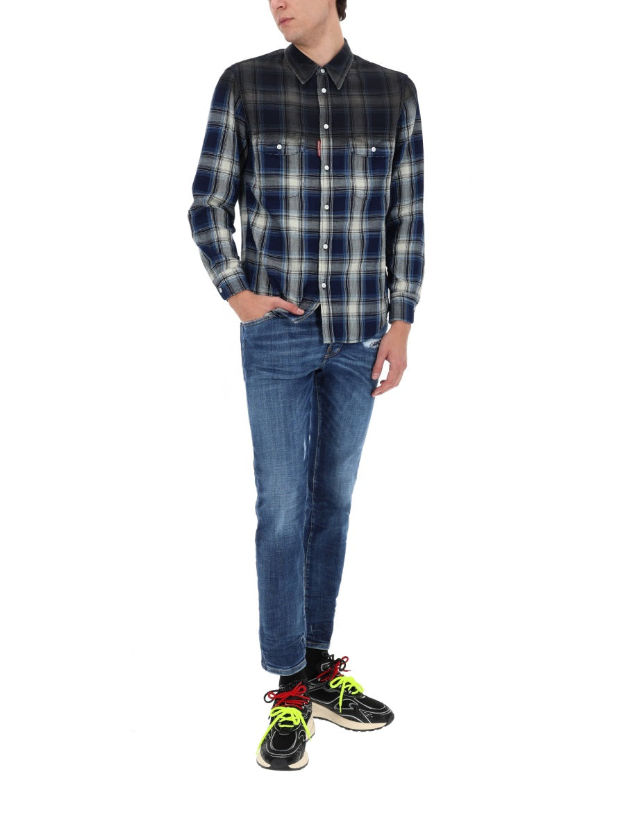 Dsquared2 Camicie - Blue | b87f3c95a466f82644f1f93a081c5657f488e2f9