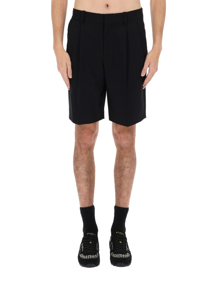 Balmain Shorts - Black | 9b84f10e6b7cd4204d841ee047deb861db89eac8