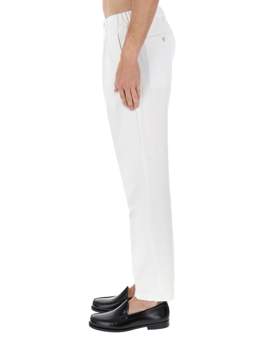 Herno Pantaloni - White | 2bf62aecdeeff391834a54422875362b01580aa9