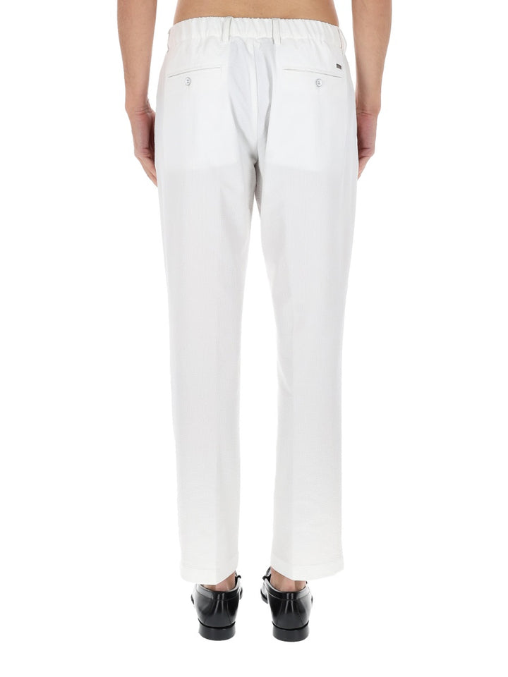 Herno Pantaloni - White | 4dd6c5760d431595062b558dc46c3c48c533afe9