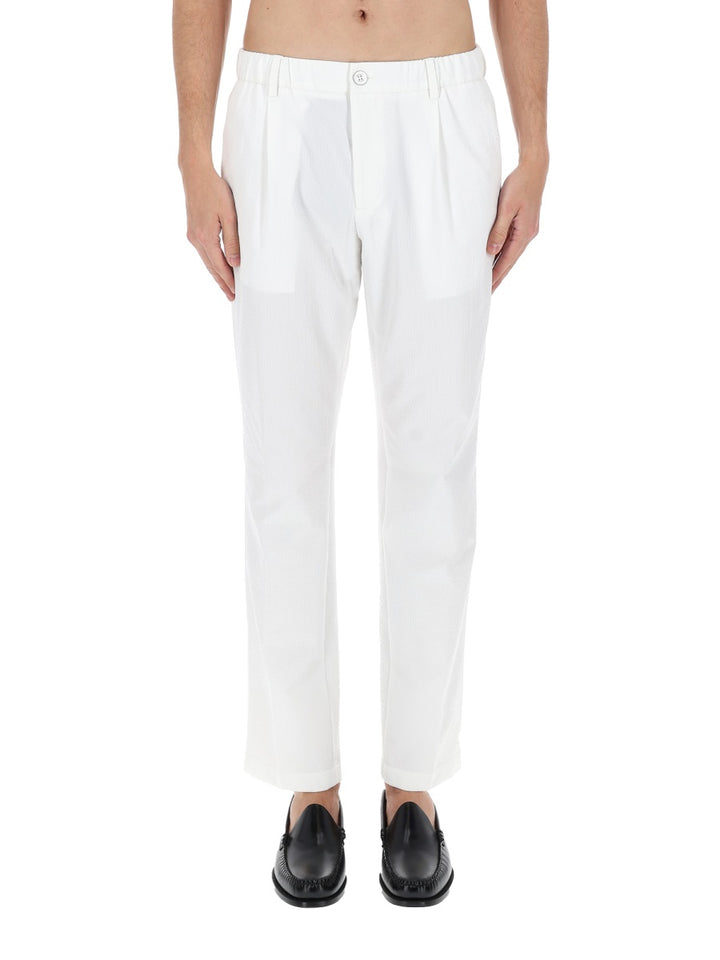Herno Pantaloni - White | 53c41ba295c8ae0b775ef1c8bab80a37c54679df