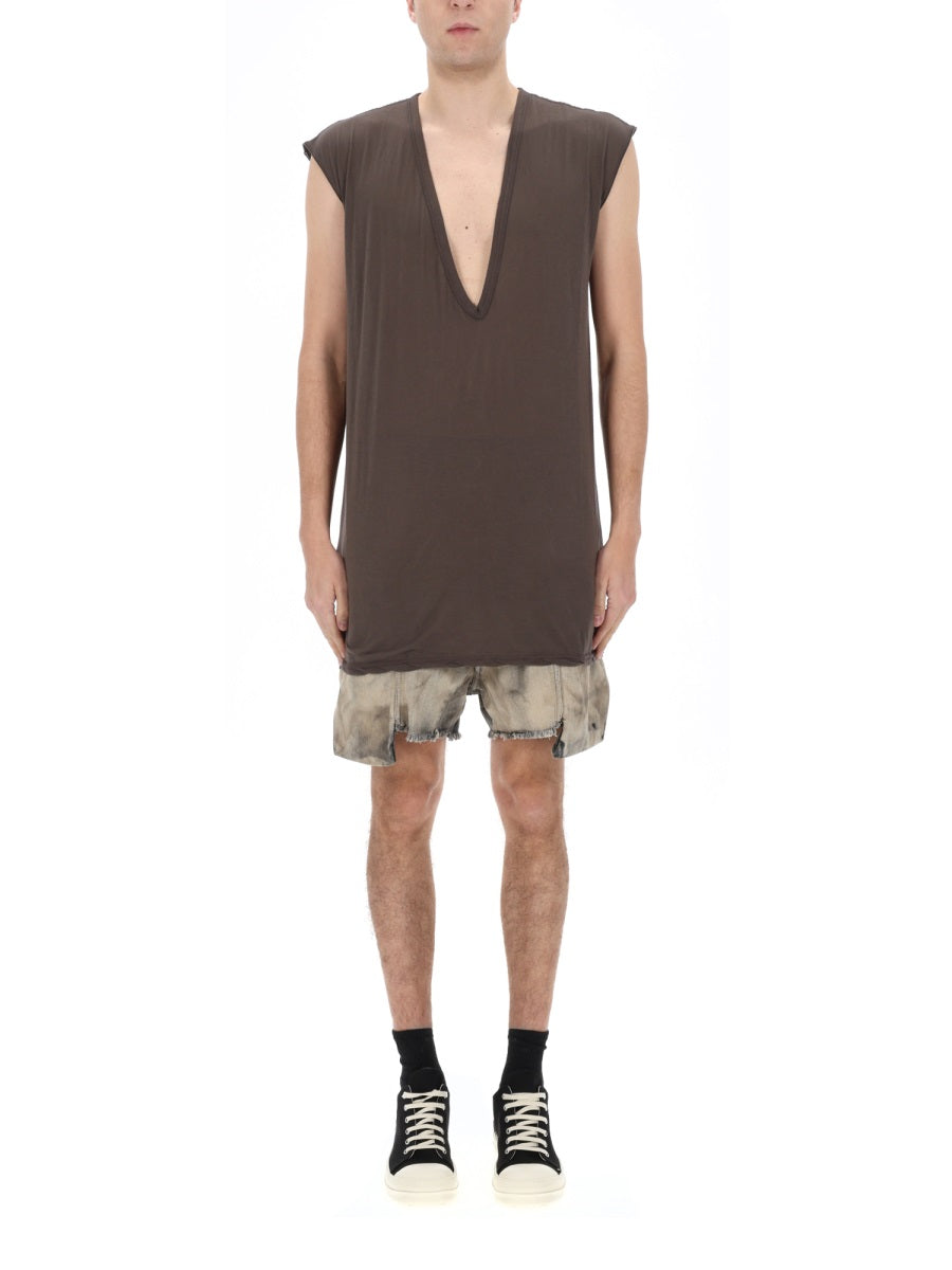 Rick Owens X Drkshdw T shirt - Brown | be86fcba9abd2875311f03dbac6e79bb6068f39b