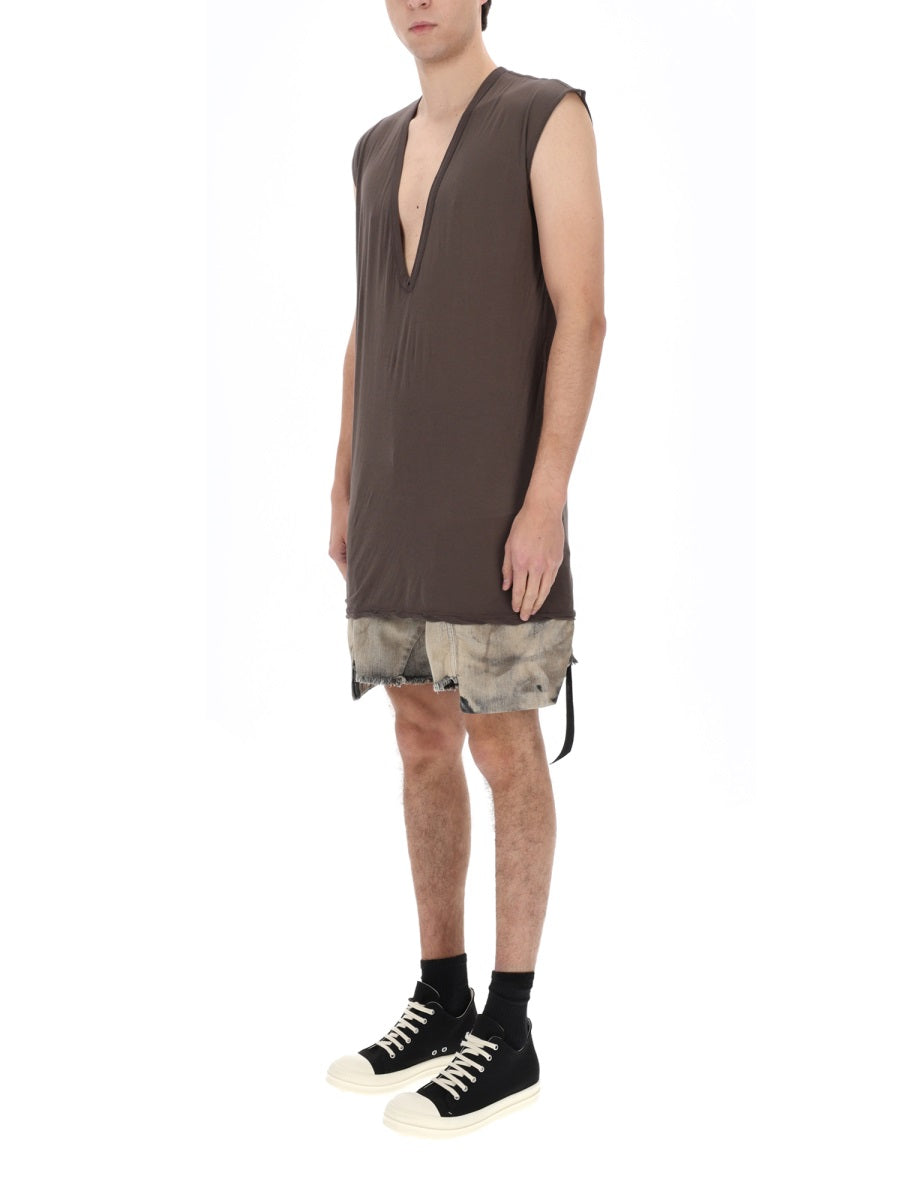 Rick Owens X Drkshdw T shirt - Brown | f0ebeb35cf4e87d723d0f8cc460cbeb745e97bef