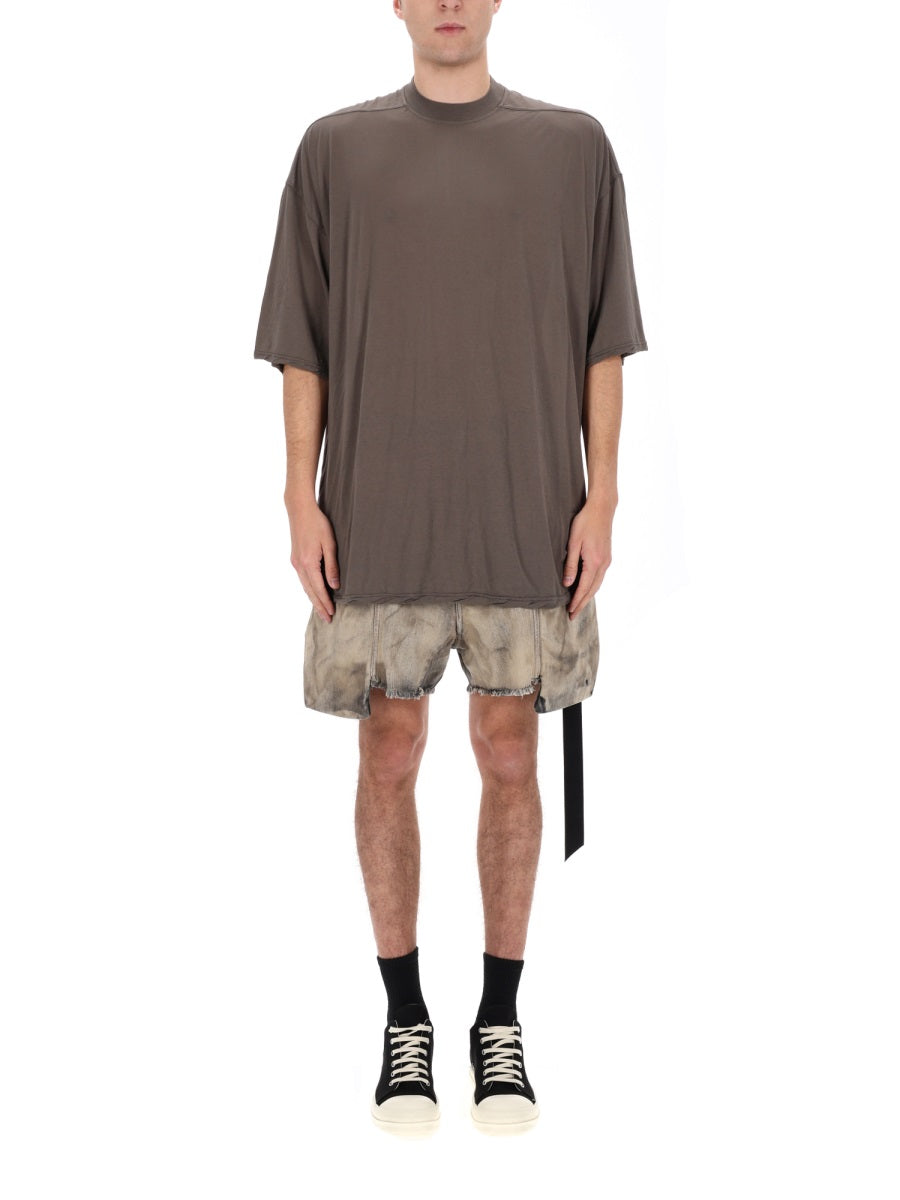 Rick Owens X Drkshdw T shirt - Brown | a56b92ed4bebc0ebb3fbd200be2018fc6f048305