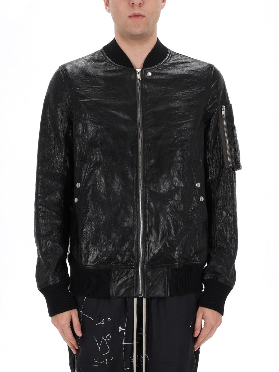 Rick Owens Capi in Pelle - Black | ee42be1ea847be3ea637b2d891b6e1c01fc3db46