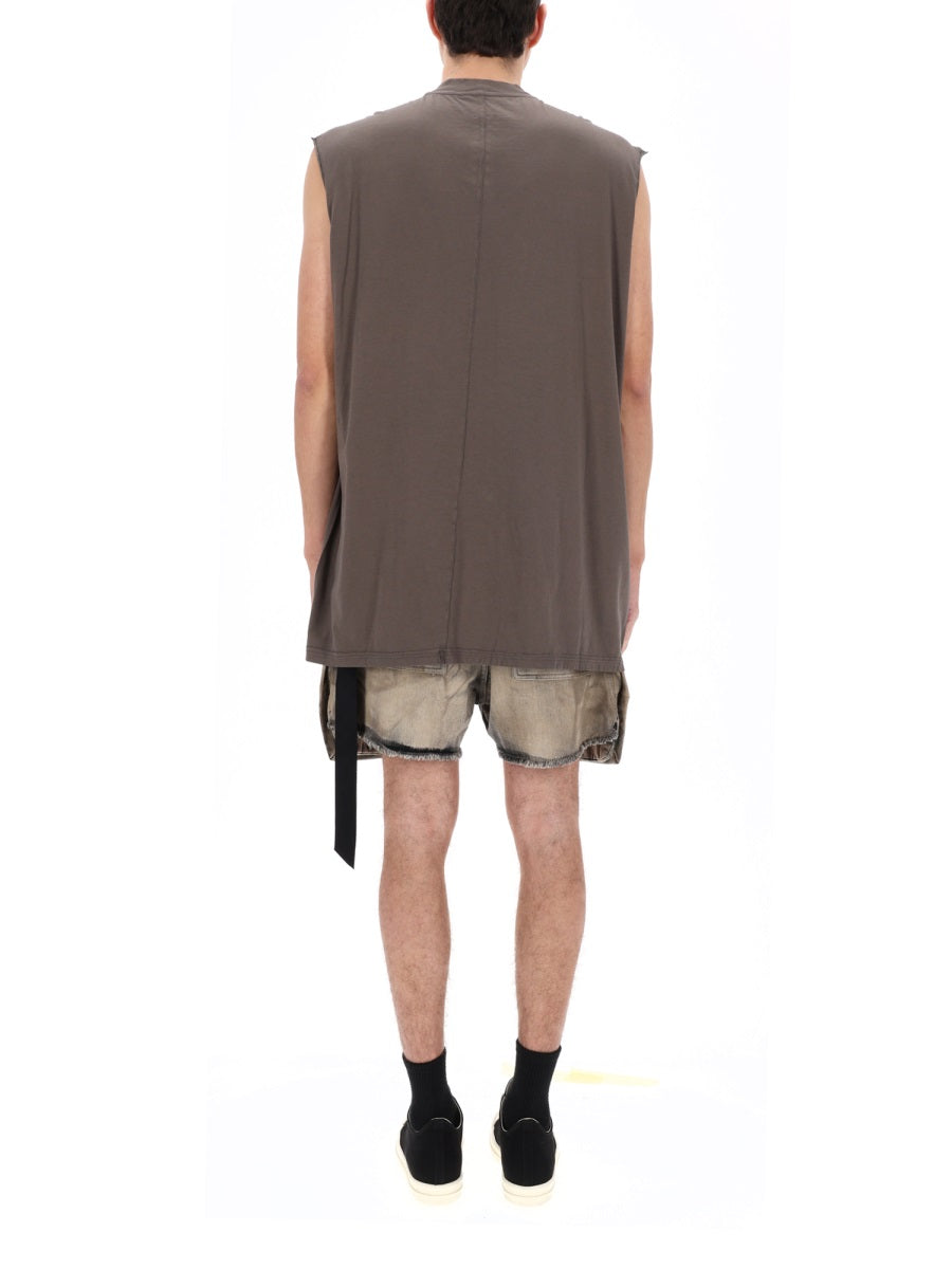 Rick Owens X Drkshdw T shirt - Brown | 89585e43e14057236bed9f3155772d95e86891af