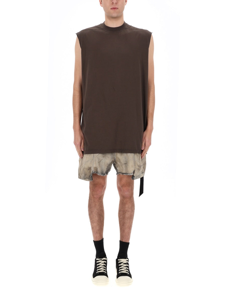 Rick Owens X Drkshdw T shirt - Brown | d0e03307ca9d151297dab1de41080e37ed5d2559