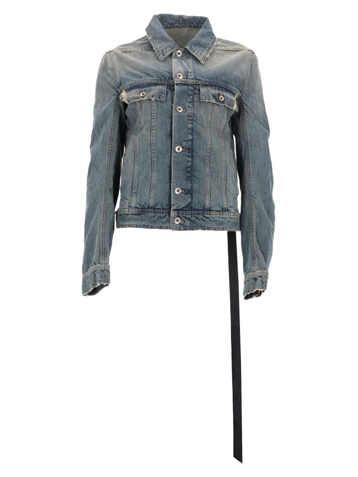 Rick Owens X Drkshdw Giacche - Blue | 6f52d396d071432ca625e9560d5e590a16e90322