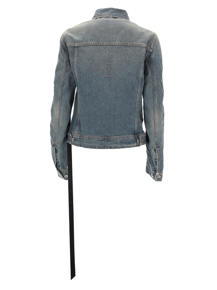 Rick Owens X Drkshdw Giacche - Blue | 0c96433246d9203d776fb98a3ad97be17eb09098