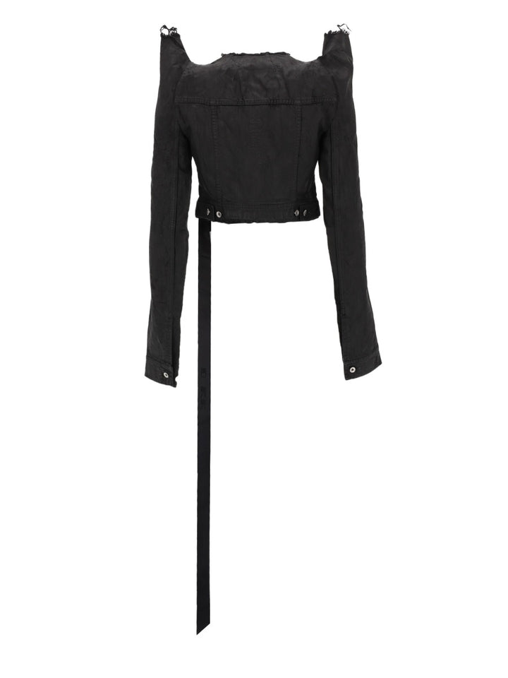 Rick Owens X Drkshdw Giacche - Black | f17a7aee0d5f60e9086fb5cac4eac58259e9af25