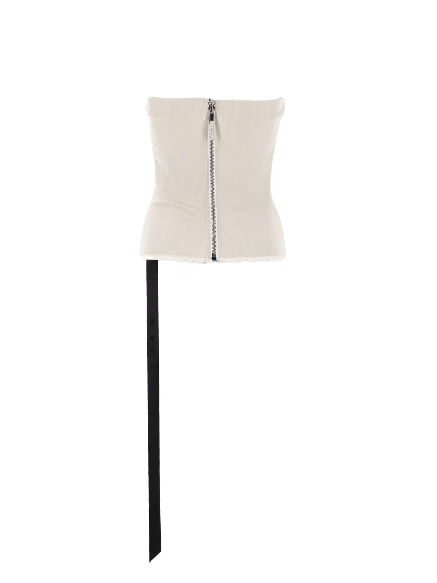Rick Owens X Drkshdw Top - White | bda2f19fa873675cf943da4e6e7a3984697da2a5
