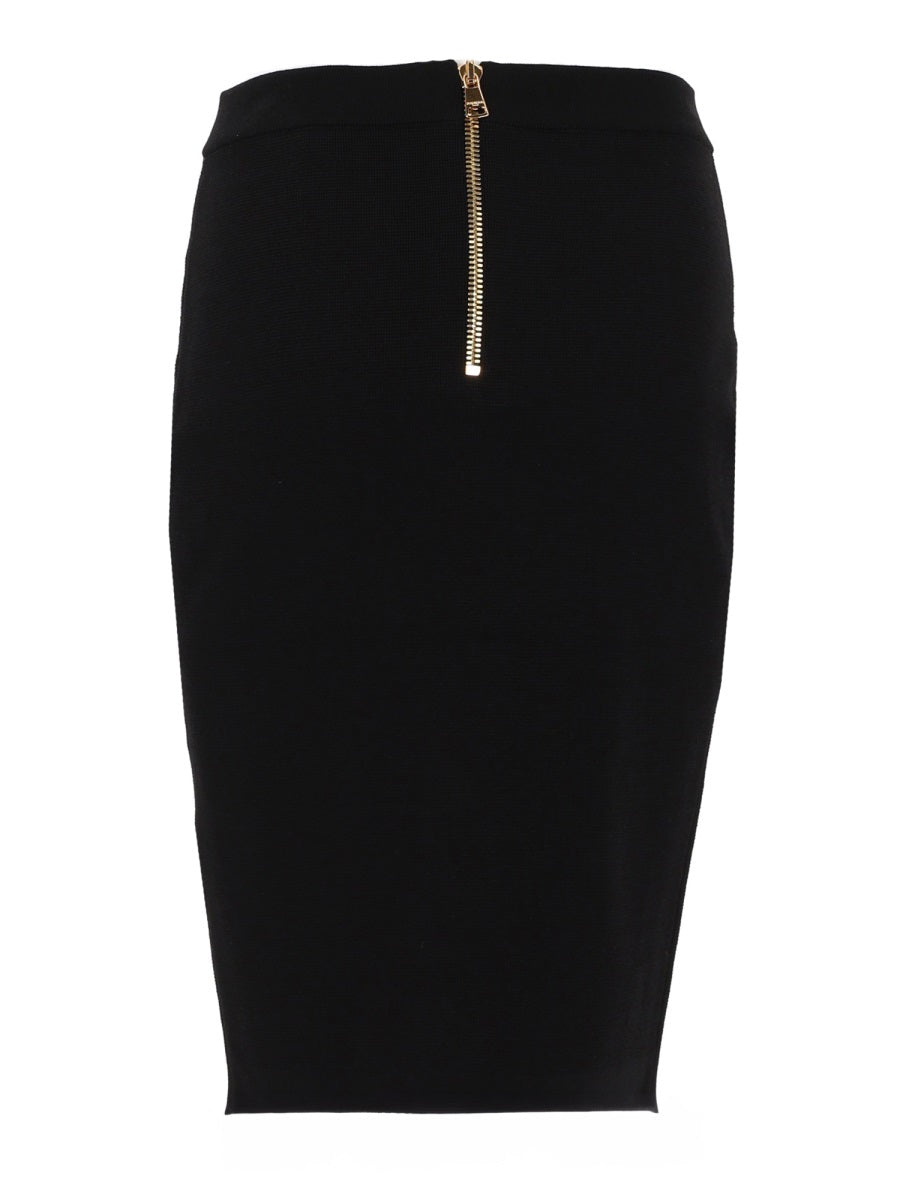 Balmain Gonne - Black | ffa5a492199f63f9634b78f70093cd1b4b3952b3