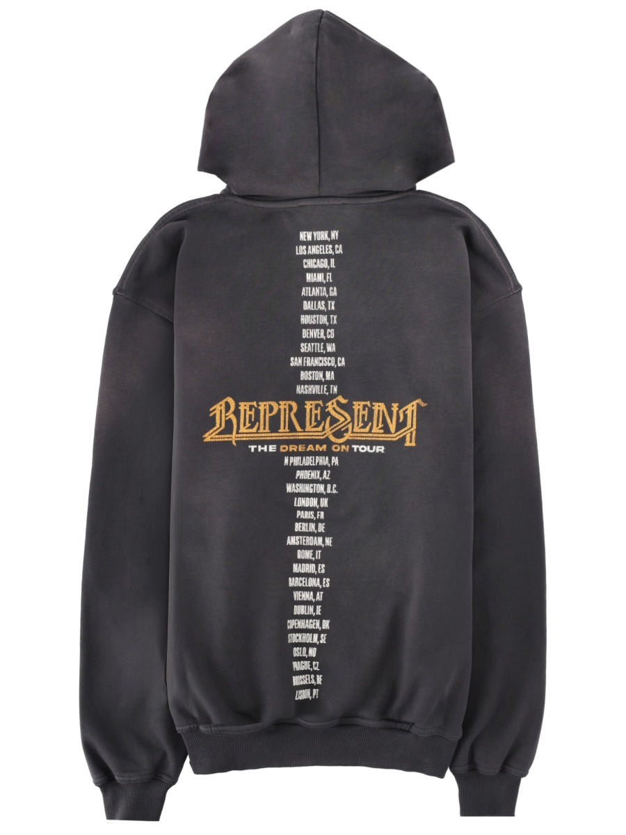 Represent Felpe - Grey | 49b07e73d8289b61562f59e1fbb600b1a358cd18