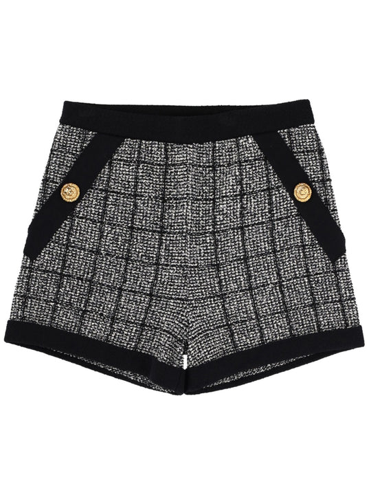 Cotton Tweed Shorts