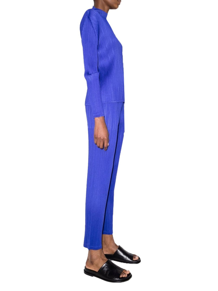 Pleats Please Issey Miyake Pantaloni - Blue | 77cf807df96abca336a4af6e20c05acebcbfac06