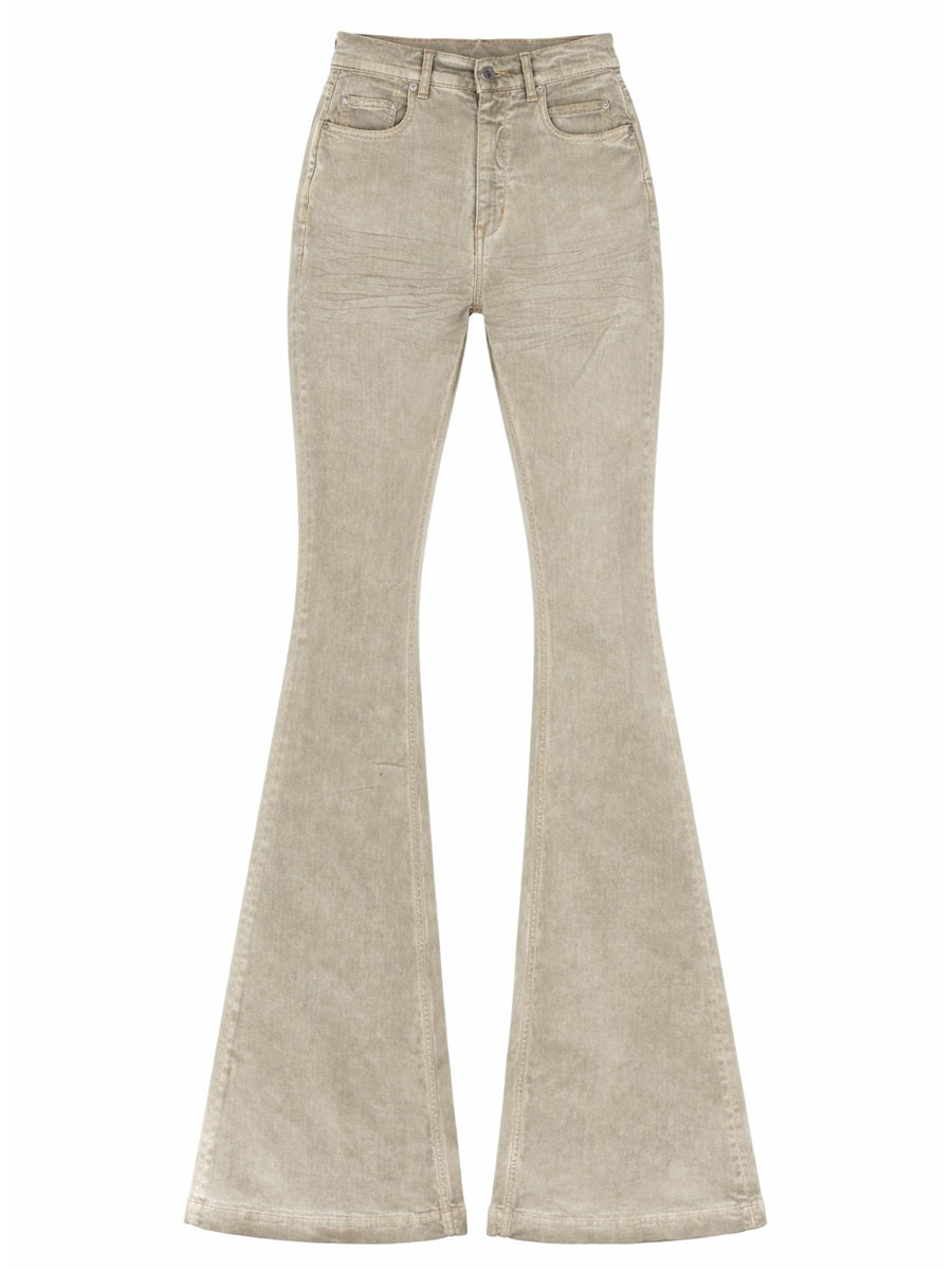 Rick Owens X Drkshdw Pantaloni - Beige | 218ae369e69e2933e68ebf70a78adedcfae4e27a