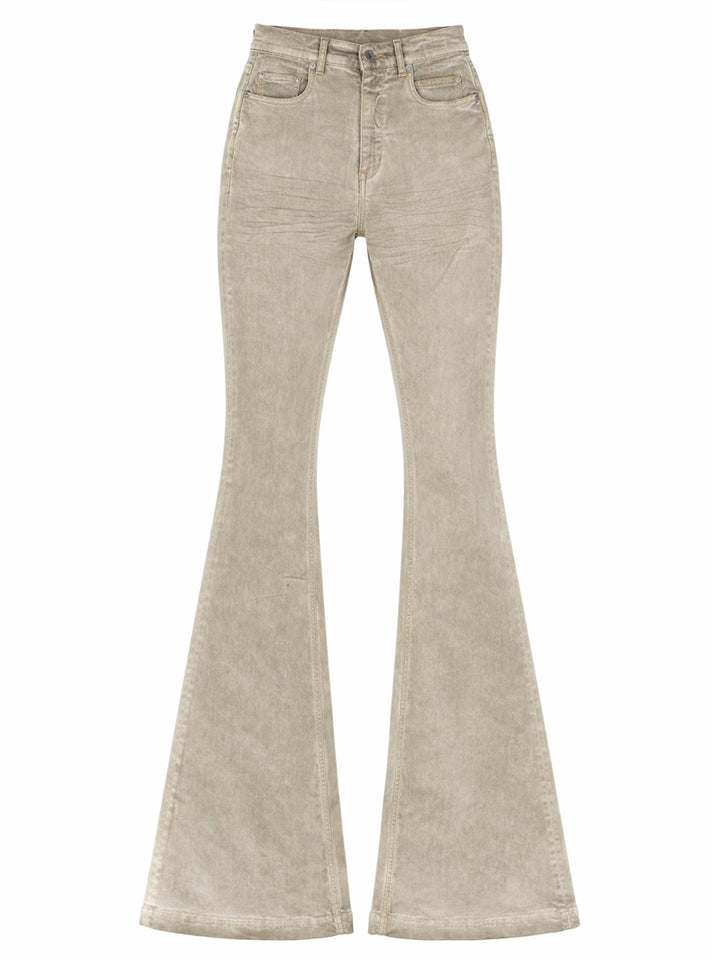 Rick Owens X Drkshdw Pantaloni - Beige | 218ae369e69e2933e68ebf70a78adedcfae4e27a