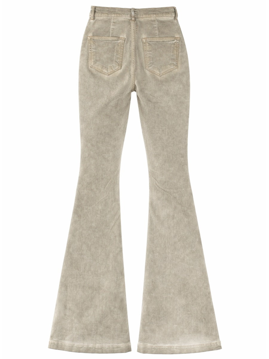 Rick Owens X Drkshdw Pantaloni - Beige | 2774fb548efa2221a1614297da9a60d3e2605f3c