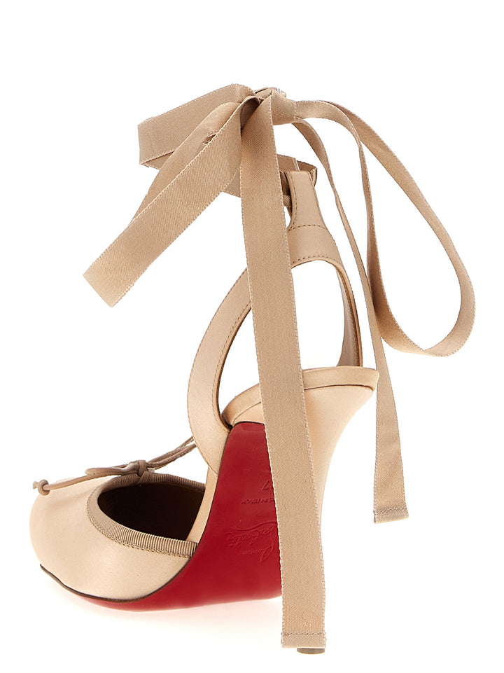 Christian Louboutin Cassia Lace Up Decollete - Rosa | 449afe34e94e3961d56e96585c84d99d2e9e1831