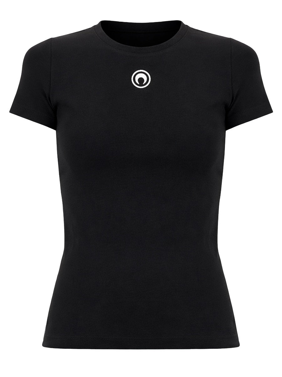 Marine Serre T shirt - Black | 0268fca6a1df96b4ae5c5d08ab8db039125ca9a6